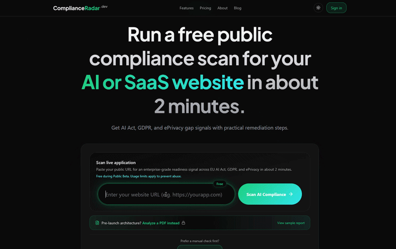 ComplianceRadar